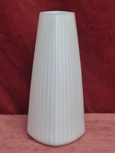 Abat jour ancienne verre blanc - abat-jour,