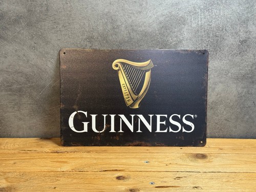 Plaque métal guinness 940 - plaque,