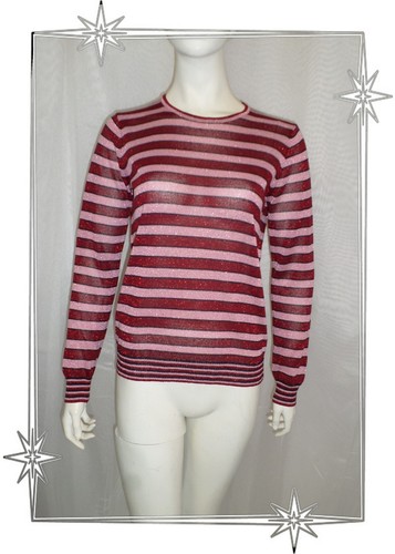 Pull fantaisie rayé vieux - c,