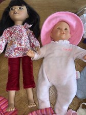 lot BEBE / POUPON COROLLE CALIN 1995 PLUS VETEMENTS  + corolline tres beau lot