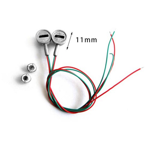Metal headlight with led pour - metal,