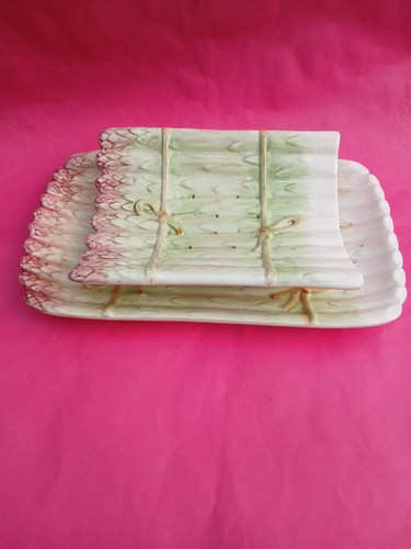 Plat égoutoir asperges - plat, à