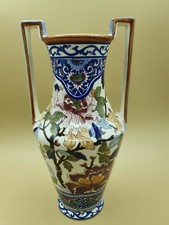 Vase de Gien  Pivoine fond