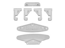 Support de pare-chocs avant associé (Natural/RC10 4x4 Rally) AS31957