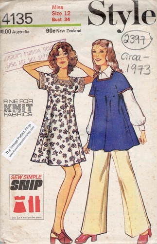 1973 vintage couture motif - 1973,
