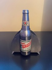 PORTE SERVIETTES, PORTE MENU, SUPPORT CERVEZA VICTORIA en tôle / inox