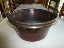 Ancien chaudron cuivre - chaudron, en