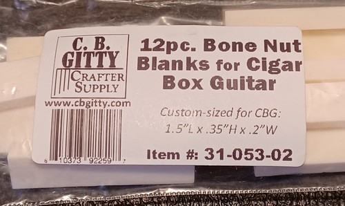 12pc bone nut blanks for - nut,