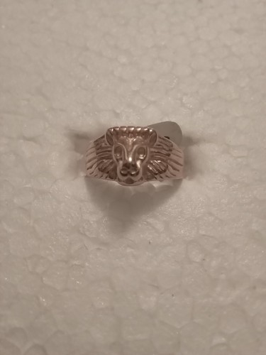Bague tête lion - tête, taille