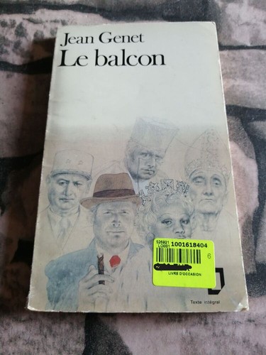 Balcon jean genet - le, |