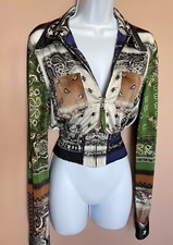 Blouson imprimé foulard