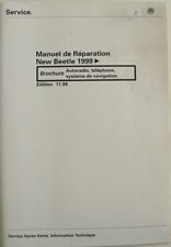 Manuel réparation Volkswagen NEW BEETLE 1999 autoradio, téléphone , navigation