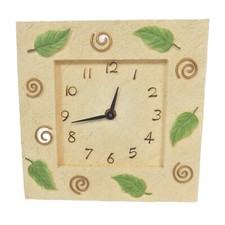 PENDULE HORLOGE MURALE RESINE QUARTZ TRANSLAND