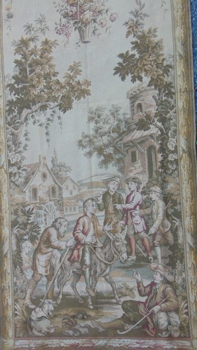 Tapisserie ancienne - tapisserie, (tenture)