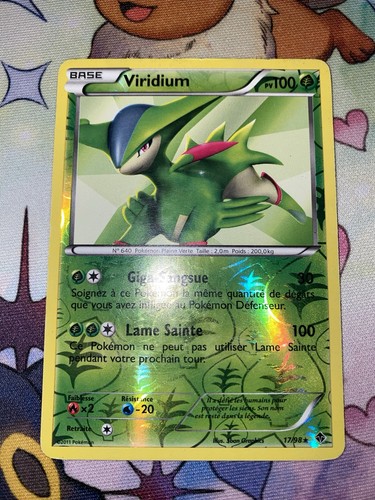 Carte pokémon viridium 98 - viridium, 17/98