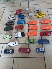 SIKU LOT VOITURES + CARAVANE + REMORQUE PORTE CHEVAUX PLUS DE 25 VEHICULES