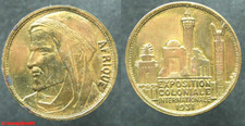 France Médaille Bronze EXPOSITION COLONIALE DE 1931, L'AFRIQUE, en bon état