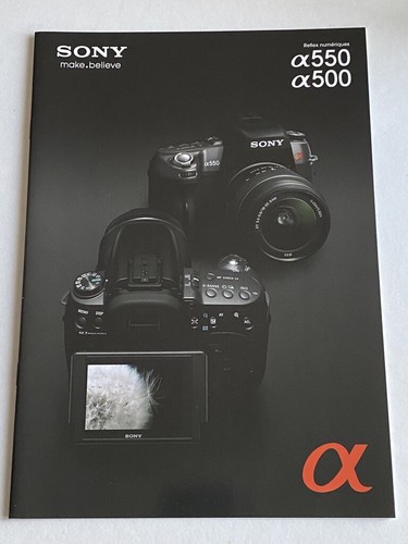 Sony alpha 550 500 reflex - alpha,