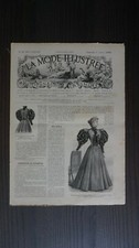 LA MODE ILLUSTREE-JOURNAL DE LA FAMILLE & SUPP. -N°40-6 OCTOBRE 1895-BRODERIE