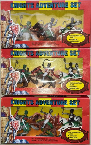 Knights adventure sets - 3, de