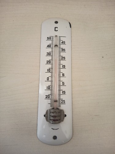 Ancien thermomètre émaillé