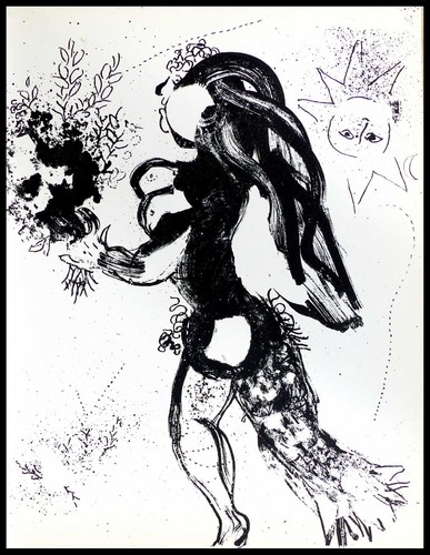 Marc chagall l offrande - marc, l'offrande
