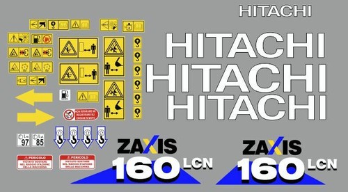 Autocollants hitachi - autocollants,