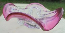 COUPE EN CRISTAL ART VANNES FRANCE Vintage