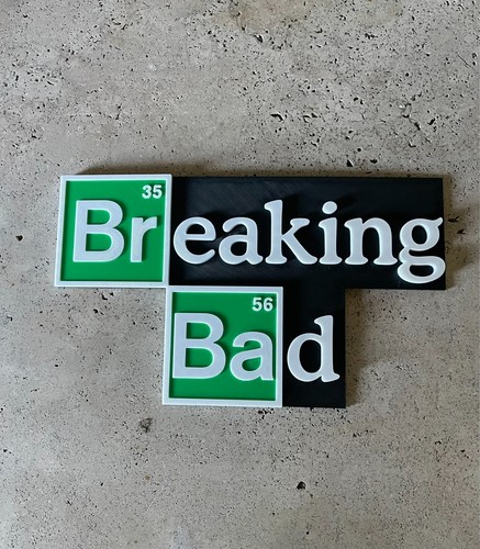 Plaque murale style - murale, breaking