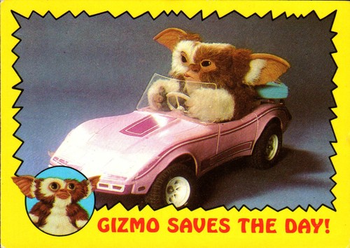 Gremlins topps picture card - gremlins,