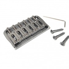 Chevalet fixe (hardtail) 6 cordes générique style Hipshot Chrome