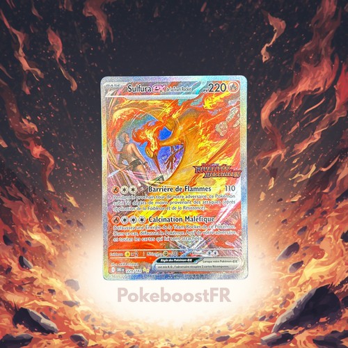 Carte pokemon sulfura la - carte,