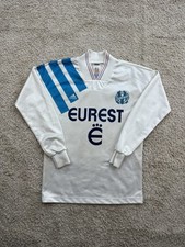 Maillot Olympique Marseille OM Vintage 1993 Eurest Adidas taille XXL