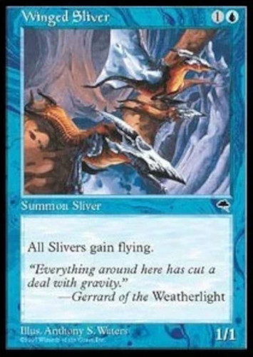 Mtg magic winged sliver - magic,