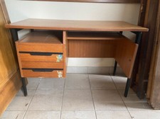 1 x bureau vintage chêne dans