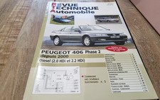 Revue technique Peugeot 406