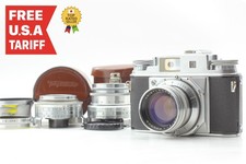 ▶RARE [TOP MINT] Voigtlander Prominent II Camera Rangefinder 35, 50, 100mm...