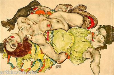 Egon schiele femme inclinable - schiele,