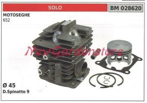 Cylindre piston segments solo - cylindre,