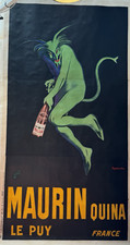 Cappiello MAURIN QUINA grande affiche originale de 4 mètre année 1906