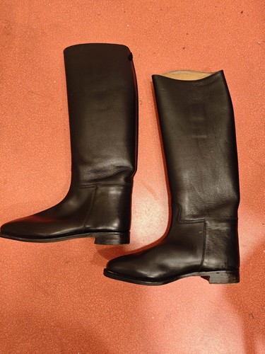 Paire bottes cuir motard - paire,