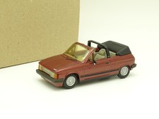 Ecamacars Miniacars 43  Résine SB 1/43 - Talbot Samba Cabriolet Rouge métal