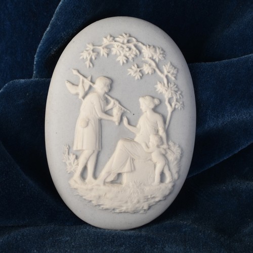 Médaillon porcelaine - en,
