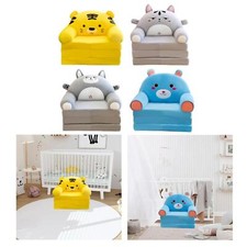 Canapé-lit pliant rembourré en forme d'animal pour chambre d'enfant, chambre