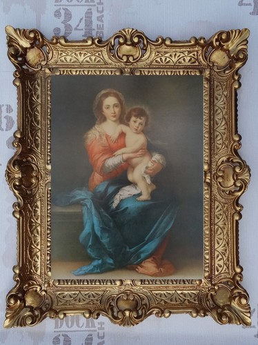 Peinture jesus maria icônes - peinture,