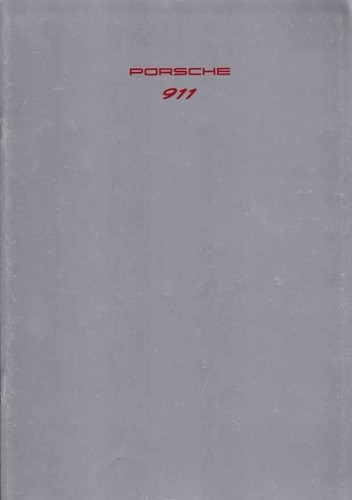 Brochure porsche 911 carrera - porsche, /