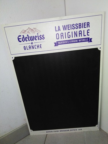 Cadre ardoise plaque - cadre, edelweiss