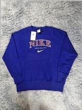 Sweat Nike bleu oversize