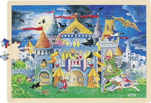 Puzzle bois contes - puzzle,
