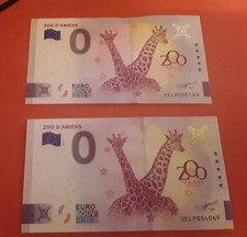 Billet 0 zero  Zoo d Amiens